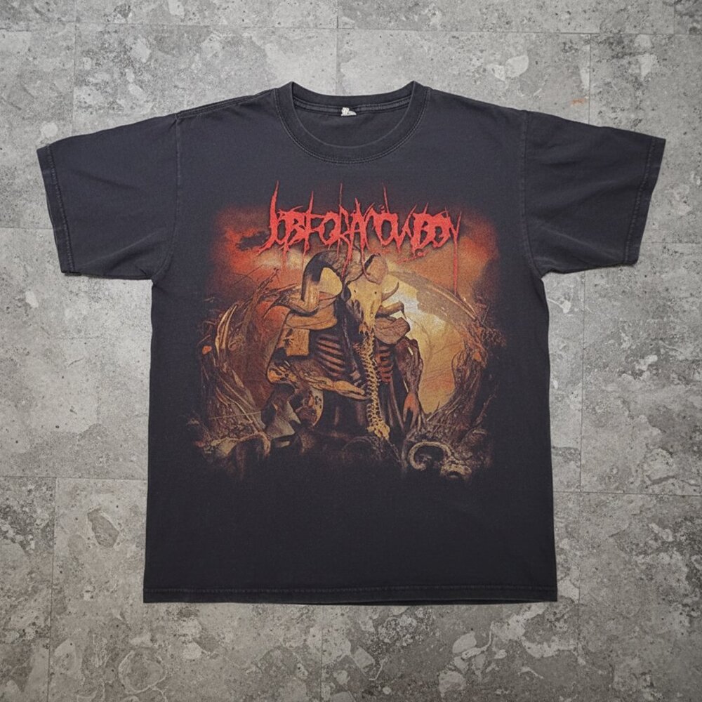 Job For A Cowboy Vintage Dark Graphic Band Tee 🤘